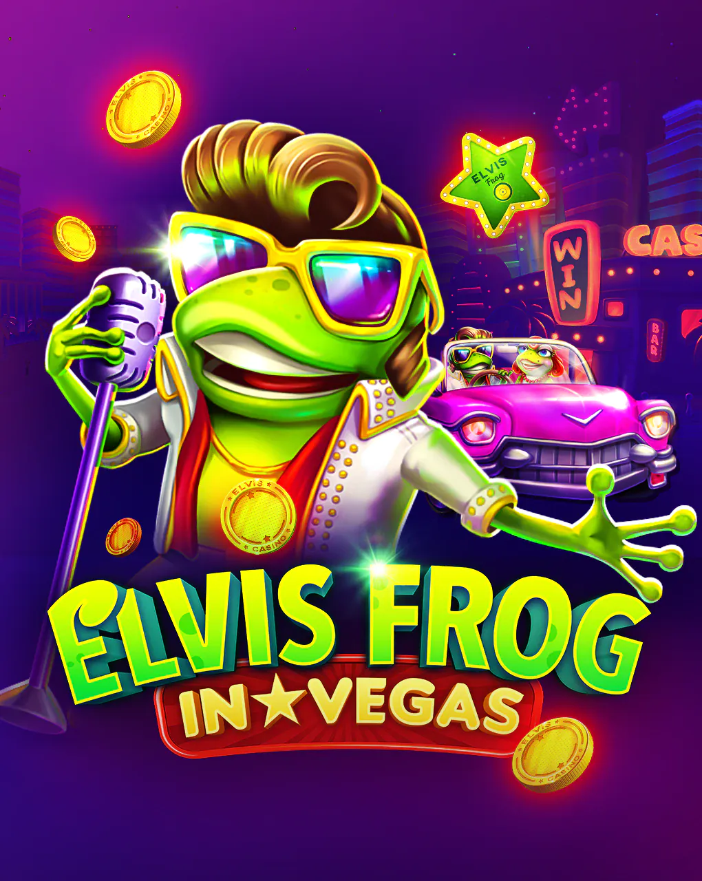 Elvis Frog In Vegas - SOLIDPLAY99