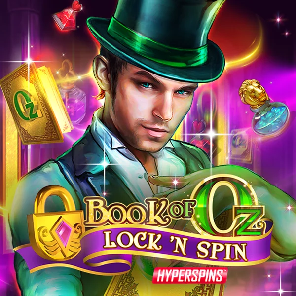 Microgaming : Book of Oz Lock N Spin - SOLIDPLAY99