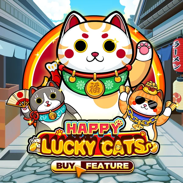 Microgaming : Happy Lucky Cats - SOLIDPLAY99