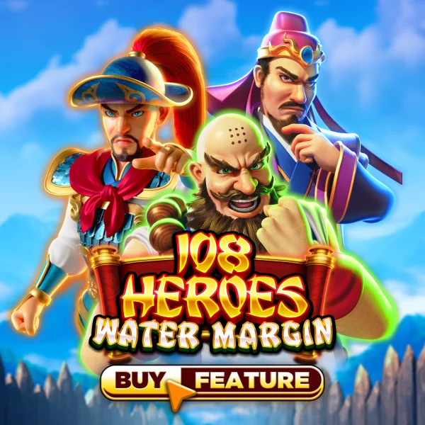 Microgaming : 108 Heroes Water Margin - SOLIDPLAY99