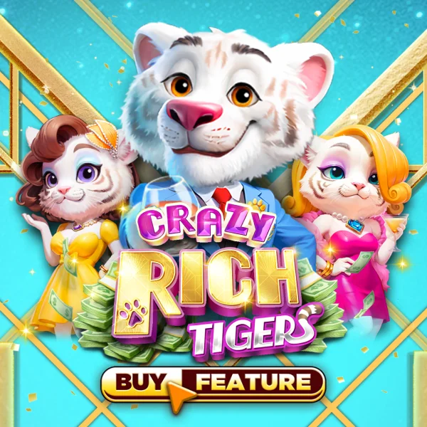 Microgaming : Crazy Rich Tigers - SOLIDPLAY99